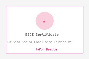 BSCI Certificate