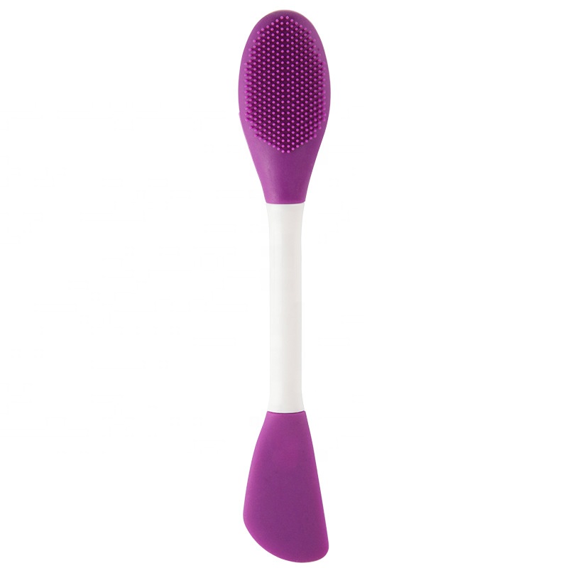 Durable Eco-frindly Double-head Silicone Face Mask Brush_Jafon Makeup ...