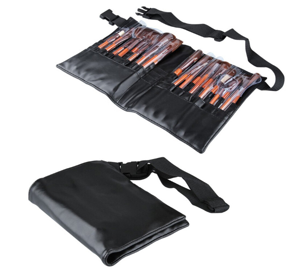 Cosmetic Makeup Brush Apron With Artist Belt Strap Professional Belt Bag