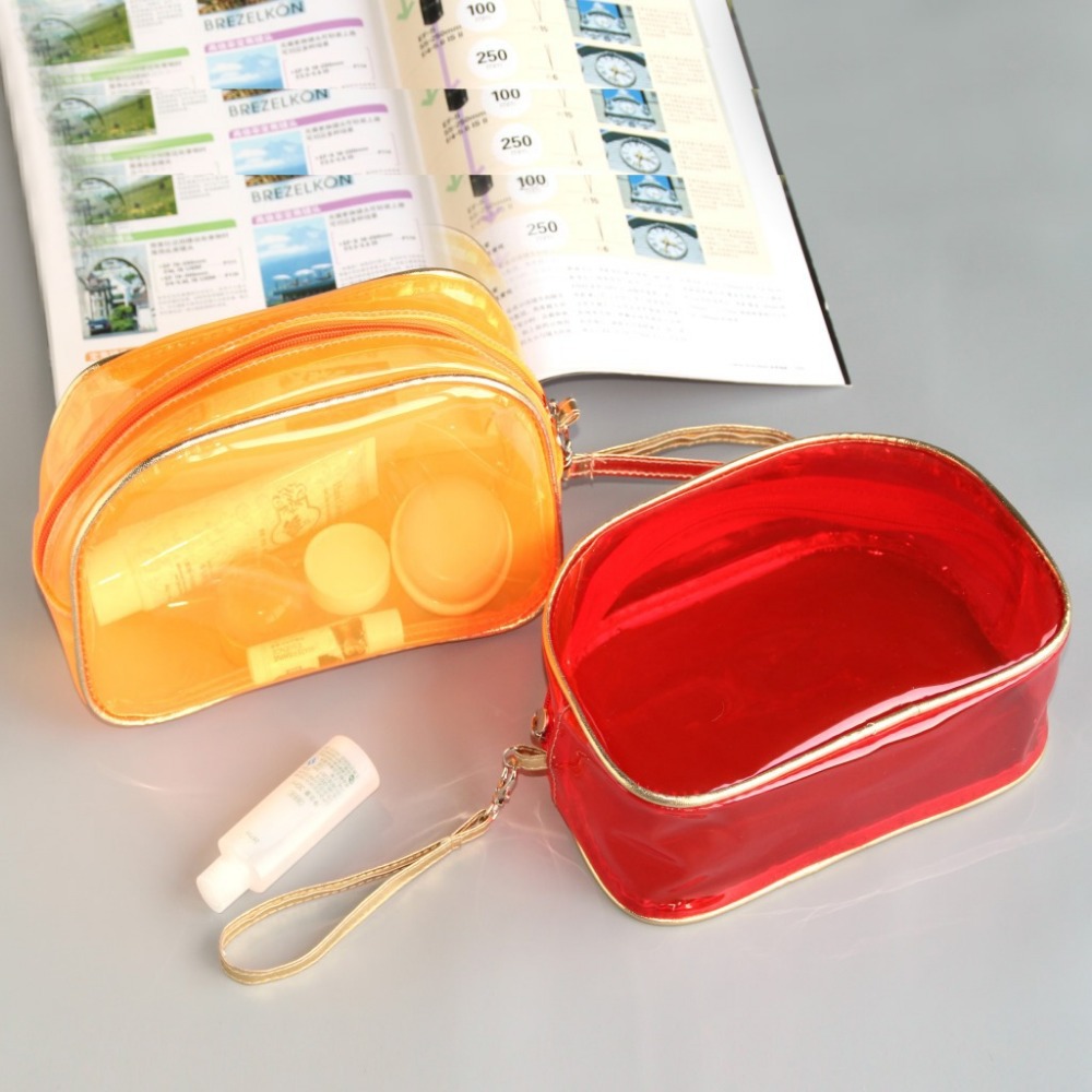 Custom Waterproof PVC Cosmetic Bag Pouch Promotional Products