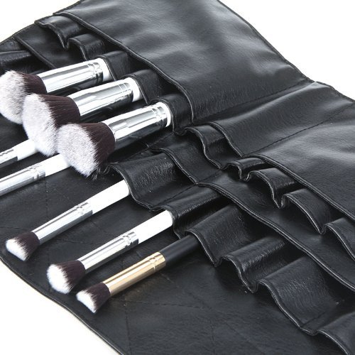 PU Professional Cosmetic Makeup Brush Apron Bag Artist Belt Strap Holder
