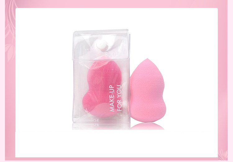 New Fashion Waterdrop Shape Sponge Powder Puff Makeup Sponge Washable Free Samples